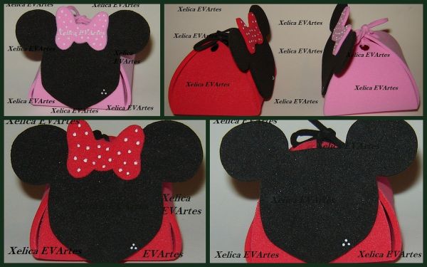 PORTA BOMBOM MICKEY E MINNIE